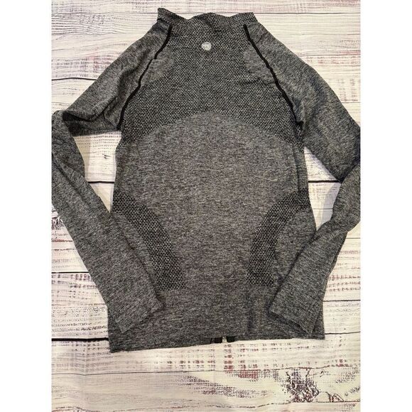 IAB MFG Carbon Seamless Full Zip Jacket in Gray Size Medium - Picture 5 of 8